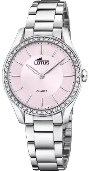 Lotus Damklocka 18796/2 Classic Rosa/Stål Ø34 mm - Lotus