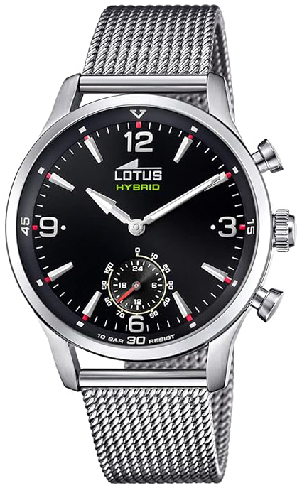 Lotus Herrklocka 18803/3 Connected Svart/Stål Ø43 mm