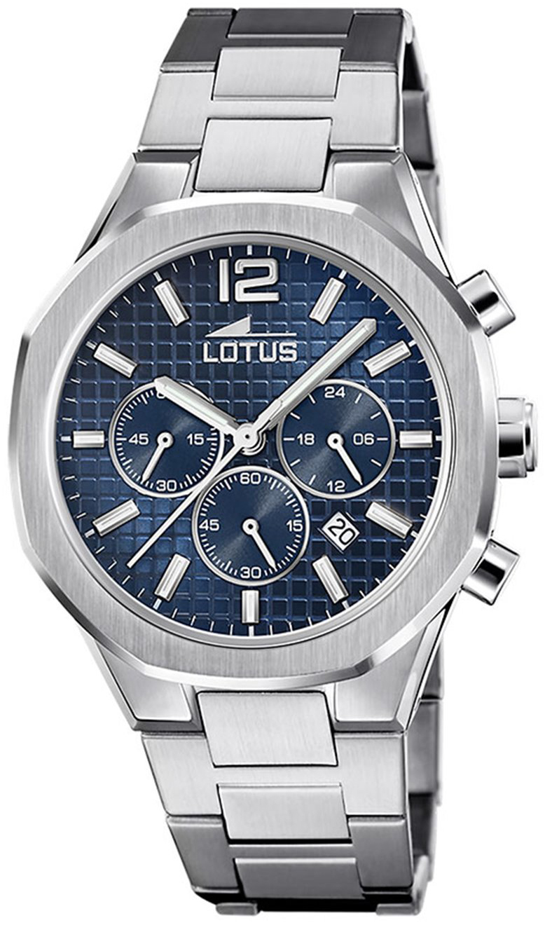 Lotus Herrklocka 18847/2 Excellent Blå/Stål Ø41.8 mm - Lotus