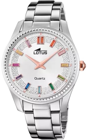 Lotus Damklocka 18898/2 Classic Silverfärgad/Stål Ø38 mm - Lotus
