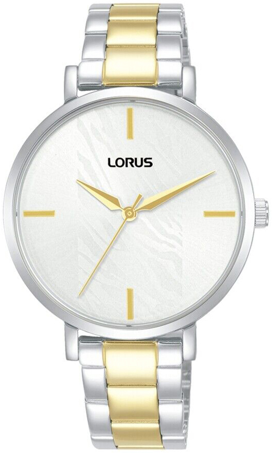 Lorus Damklocka RG227WX9 Lotus Classic Silverfärgad/Gulguldtonat
