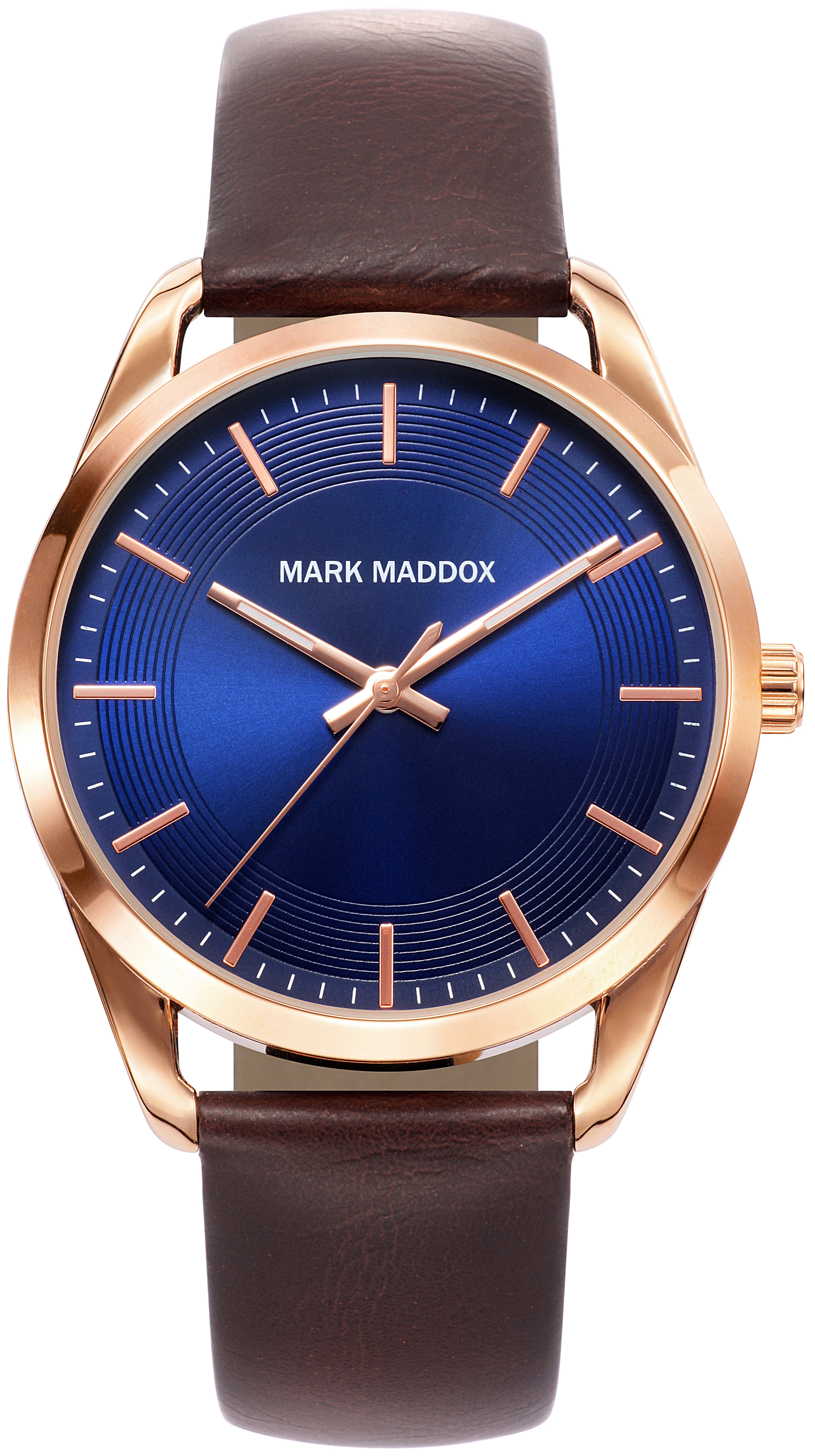 Mark Maddox Herrklocka HC2007-37 Classic Läder Ø41 mm - Mark Maddox