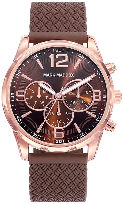 Mark Maddox Herrklocka HC6018-45 Classic Läder Ø42 mm - Mark Maddox