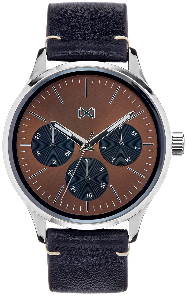 Mark Maddox Herrklocka HC7100-47 Classic Läder Ø41 mm - Mark Maddox