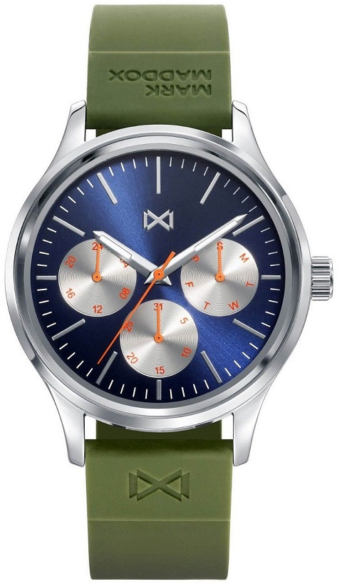 Mark Maddox Herrklocka HC7108-37 Classic Gummi Ø41 mm - Mark Maddox