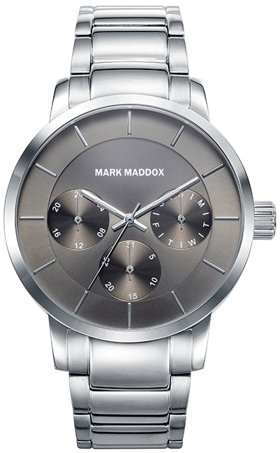 Mark Maddox Herrklocka HM7014-57 Classic Stål Ø42 mm - Mark Maddox