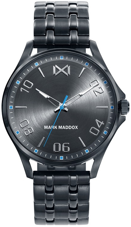 Mark Maddox Herrklocka HM7110-55 Classic Svart/Stål Ø40 mm - Mark Maddox