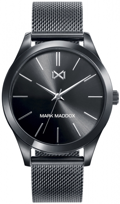 Mark Maddox Herrklocka HM7119-17 Marais Grå/Stål Ø42 mm - Mark Maddox