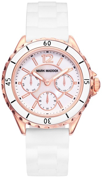 Mark Maddox Herrklocka MC0016-05 Classic Gummi Ø42 mm - Mark Maddox