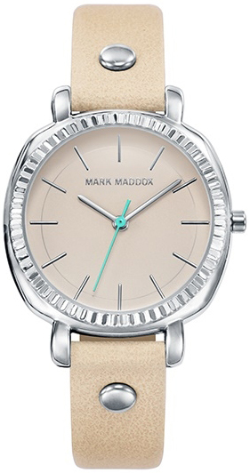 Mark Maddox Damklocka MC0019-07 Classic Läder Ø31 mm - Mark Maddox