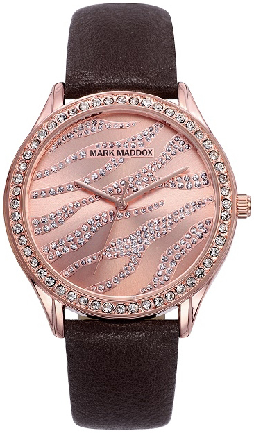 Mark Maddox Damklocka MC6004-90 Classic Läder Ø38 mm - Mark Maddox