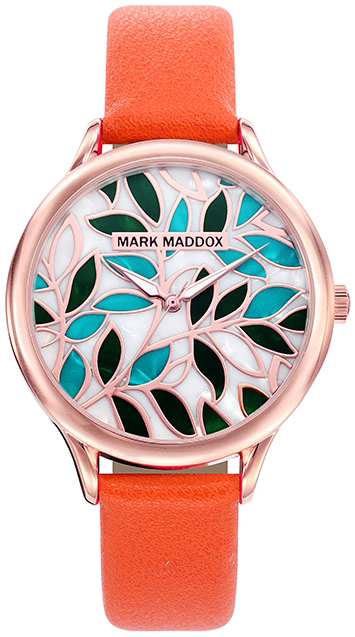 Mark Maddox Damklocka MC6010-90 Classic Läder Ø38 mm - Mark Maddox