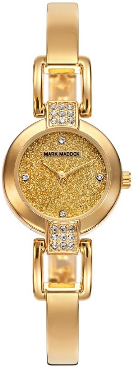 Mark Maddox Damklocka MF0006-27 Classic Gulguldtonat stål Ø24 mm - Mark Maddox