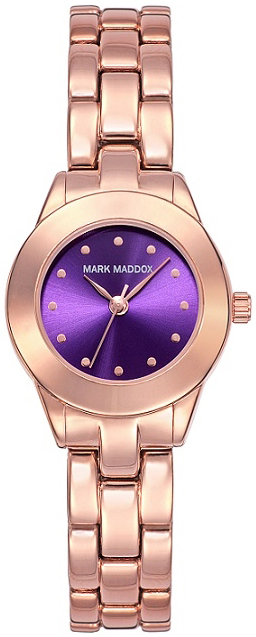 Mark Maddox Damklocka MF0008-97 Classic Roséguldstonat stål Ø24 mm - Mark Maddox