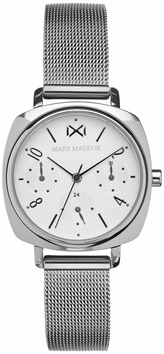 Mark Maddox Damklocka MM0100-15 Classic Silverfärgad/Stål Ø31 mm - Mark Maddox