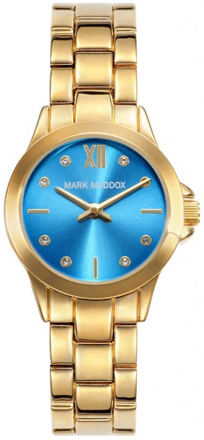 Mark Maddox Damklocka MM3027-87 Classic Blå/Stål Ø30 mm - Mark Maddox