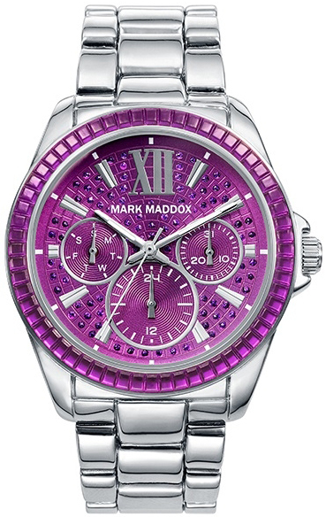 Mark Maddox Damklocka MM6013-73 Classic Stål Ø39 mm - Mark Maddox