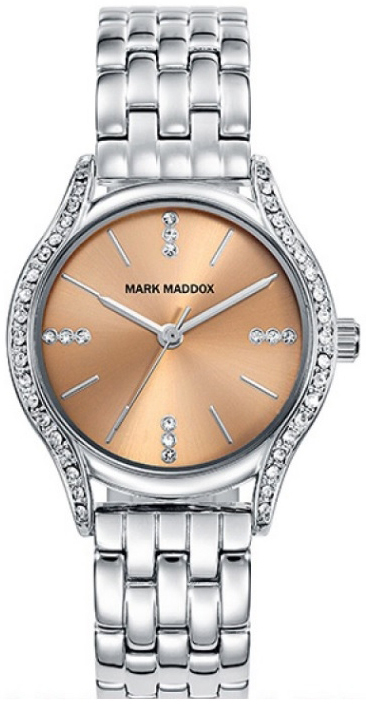 Mark Maddox Damklocka MM7011-97 Classic Guldtonad/Stål Ø30 mm - Mark Maddox