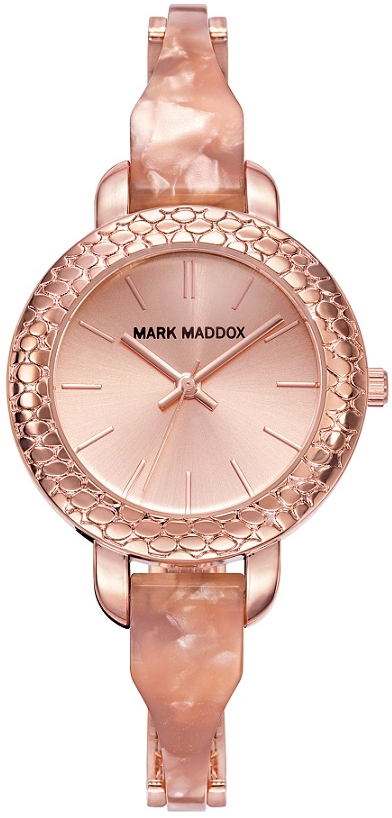 Mark Maddox Damklocka MP0005-97 Classic Guldtonad/Roséguldstonat - Mark Maddox