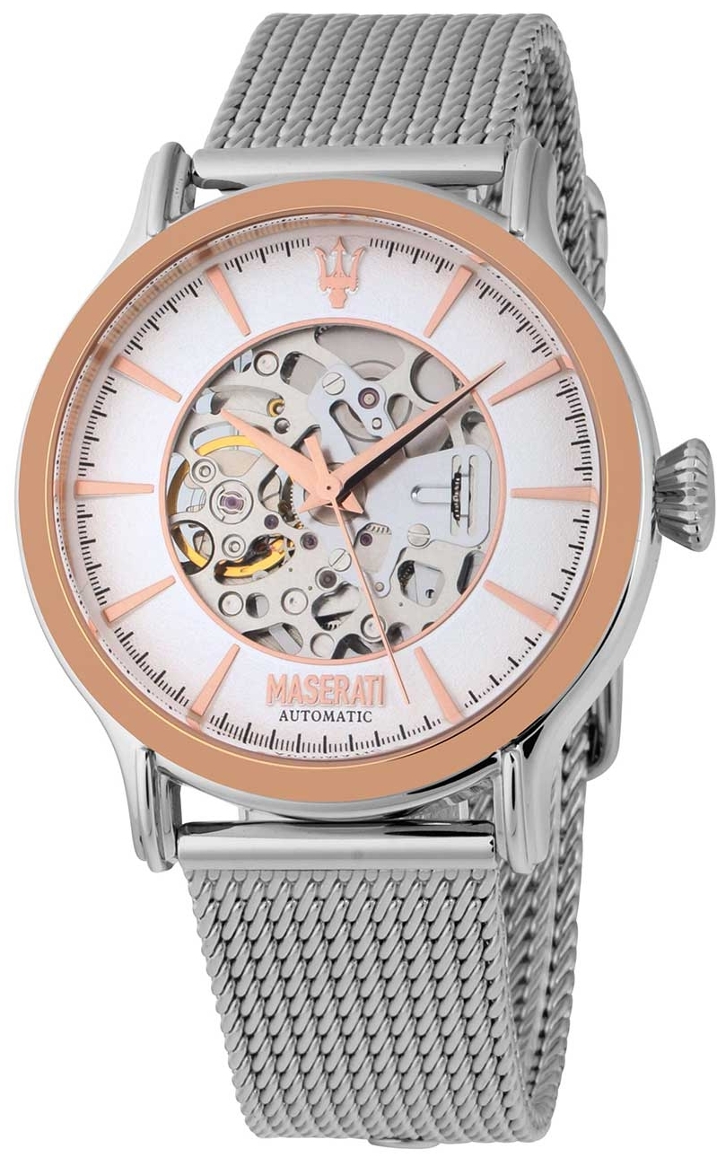 Maserati Herrklocka R8823118005 Epoca Silverfärgad/Stål Ø42 mm - Maserati