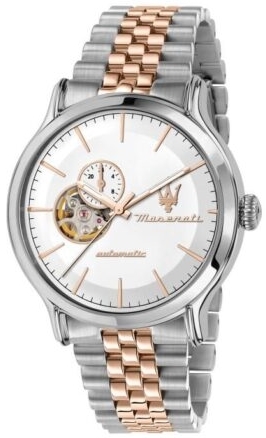 Maserati Herrklocka R8823118008 Epoca Vit/Stål Ø42 mm - Maserati