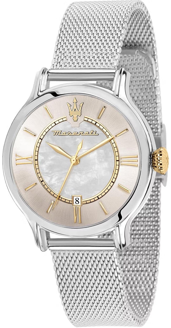 Maserati Damklocka R8853118514 Epoca Silverfärgad/Stål Ø34 mm - Maserati