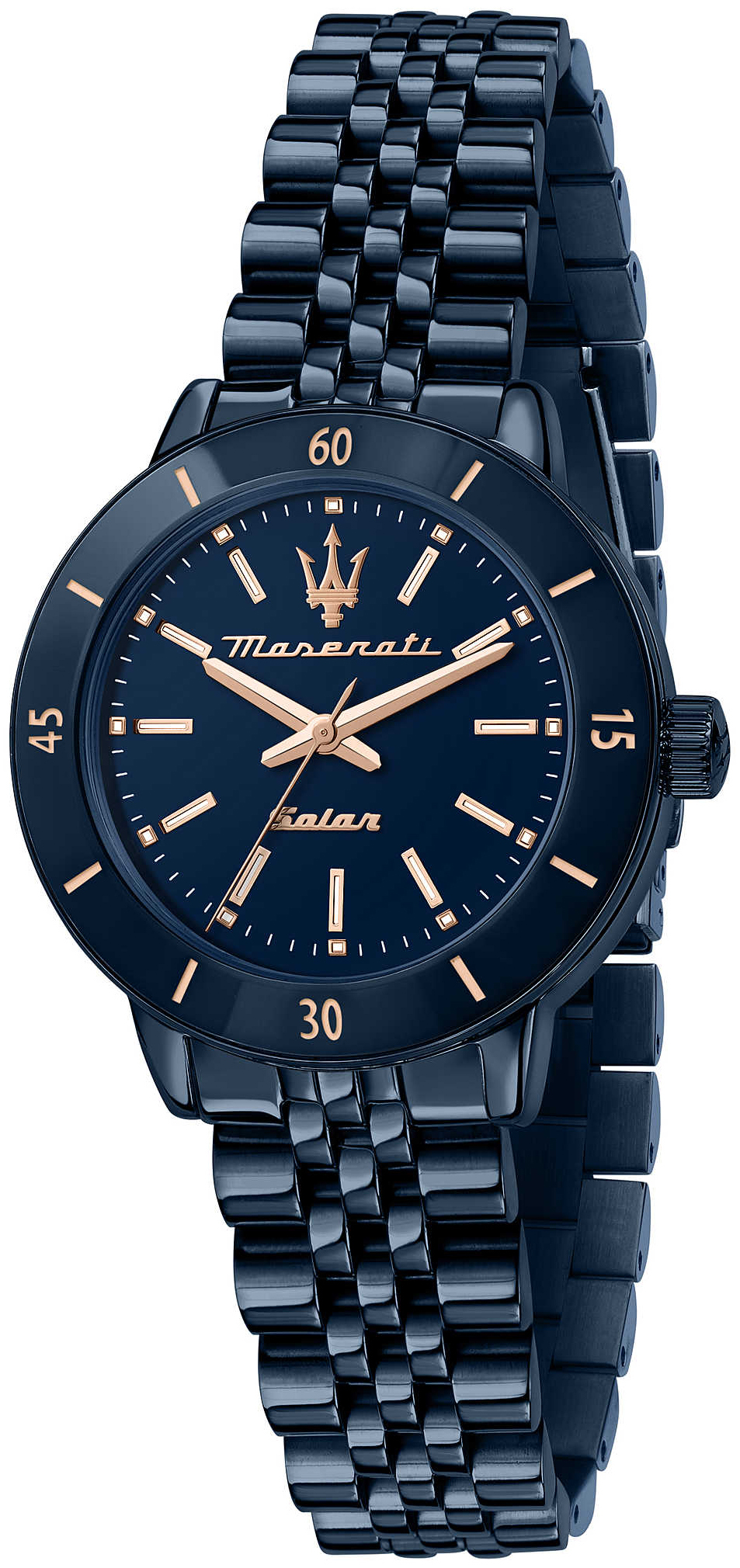 Maserati Damklocka R8853149501 Successo Blå/Stål Ø32 mm - Maserati