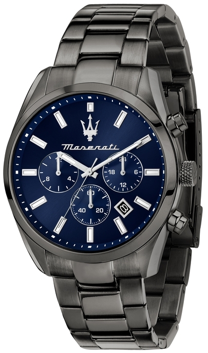 Maserati Herrklocka R8853151012 Attrazione Blå/Stål Ø43 mm