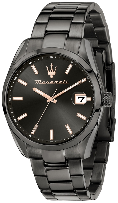 Maserati Herrklocka R8853151015 Attrazione Svart/Stål Ø43 mm - Maserati