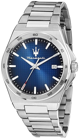 Maserati Herrklocka R8853153001 Velocita Bl&aring;/St&aring;l &Oslash;40 mm