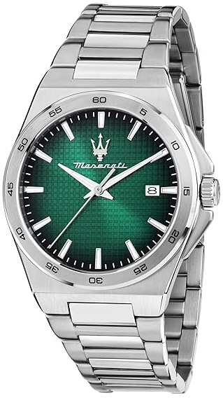 Maserati Herrklocka R8853153003 Velocita Gr&ouml;n/St&aring;l &Oslash;40 mm