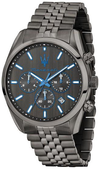 Maserati Herrklocka R8853154002 Attrazione Gr&aring;/St&aring;l &Oslash;42 mm