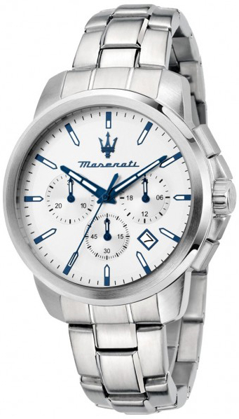 Maserati Herrklocka R8873621048 Successo Silverf&auml;rgad/St&aring;l &Oslash;42 mm