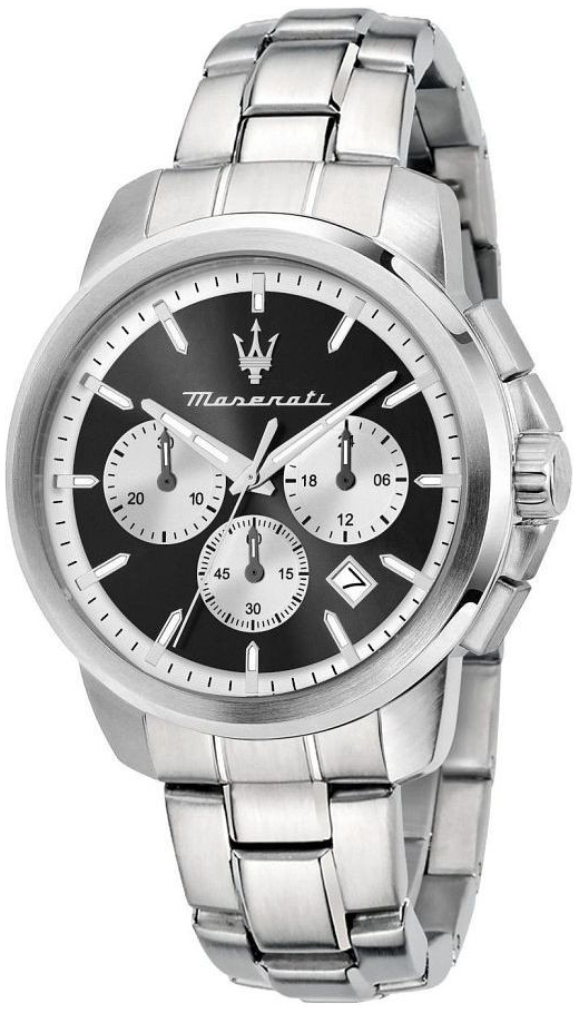 Maserati Herrklocka R8873621052 Successo Svart/St&aring;l &Oslash;42 mm