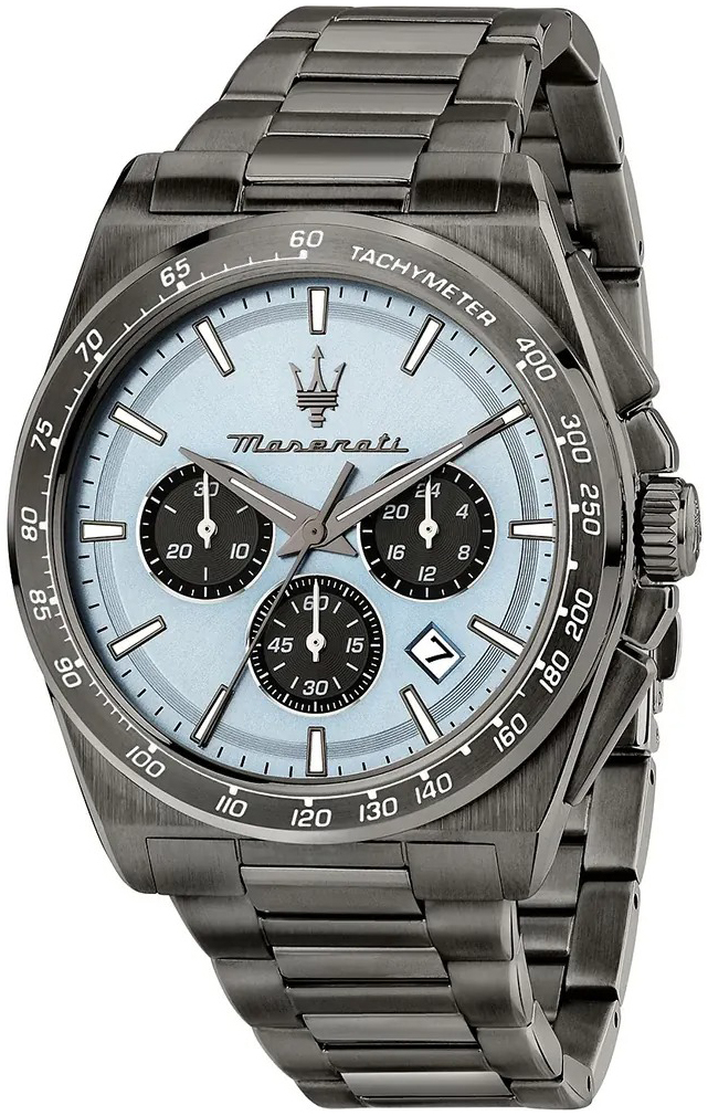Maserati Herrklocka R8873652004 Velocita Bl&aring;/St&aring;l &Oslash;43 mm