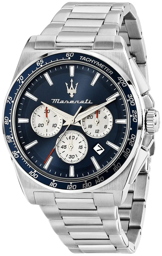 Maserati Herrklocka R8873652005 Velocita Blå/Stål Ø43 mm - Maserati