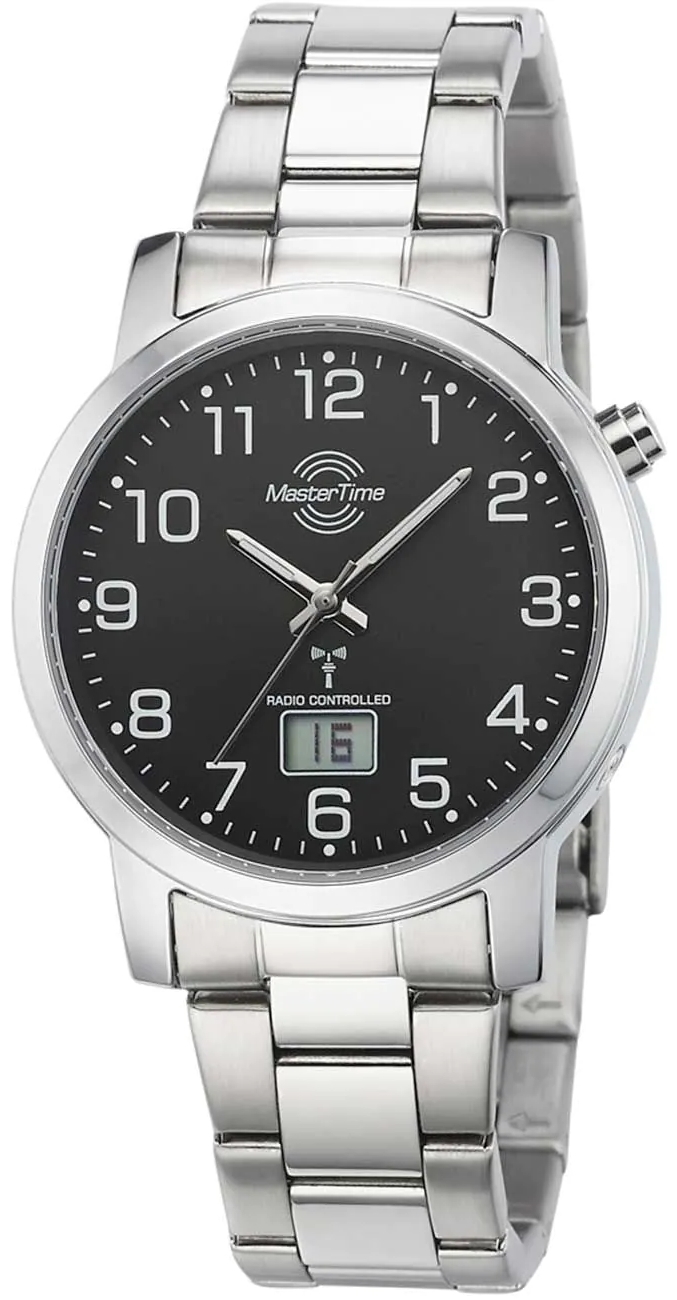 Master Time Herrklocka MTGA-10694-21M Classic Svart/Stål Ø42 mm
