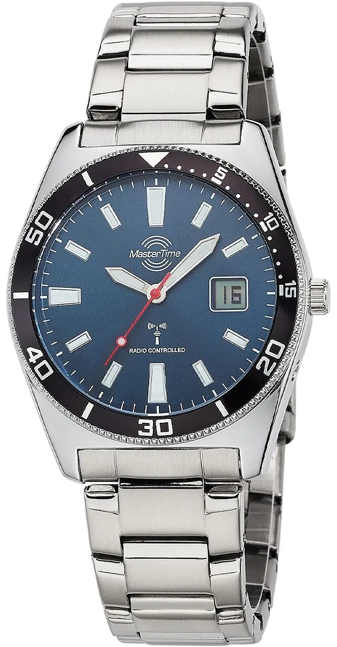 Master Time Herrklocka MTGA-10858-31M Classic Blå/Stål Ø42 mm - Master Time