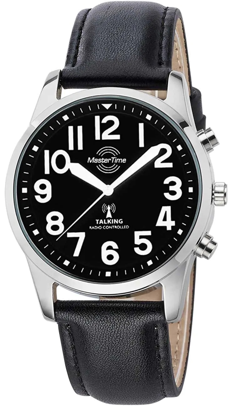 Master Time Herrklocka MTGA-10868-22L Classic Svart/Läder Ø43 mm - Master Time