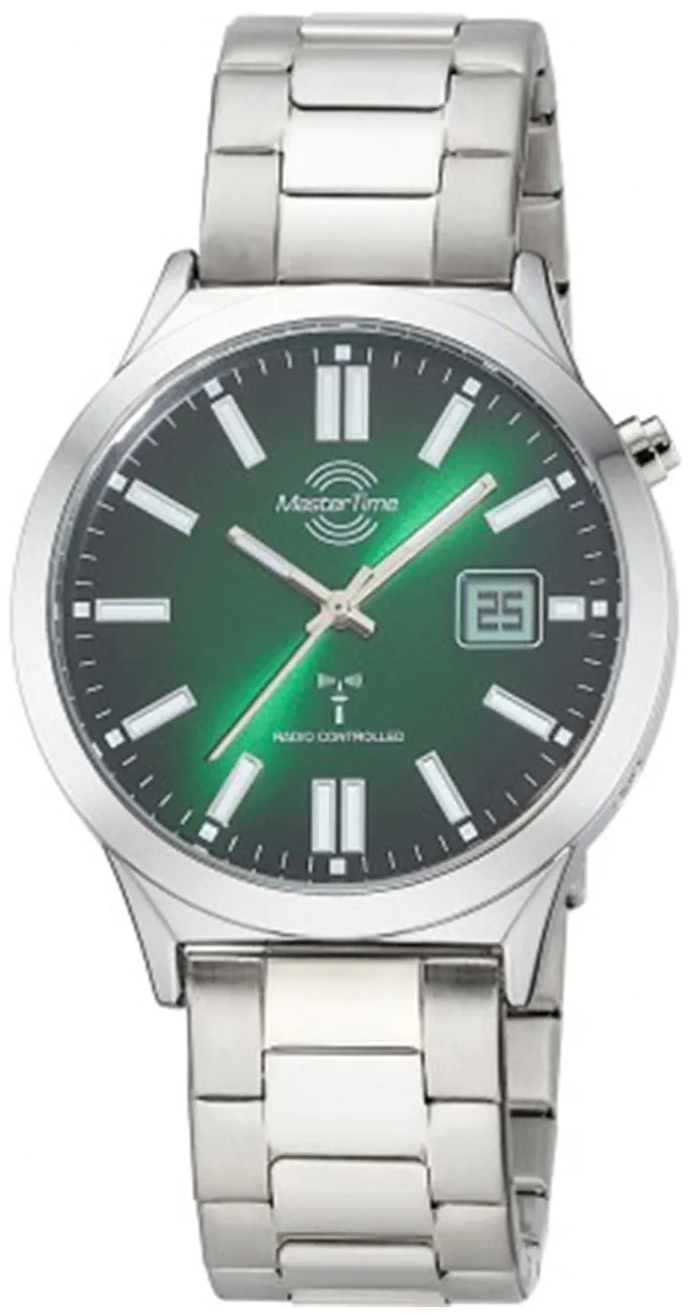 Master Time Herrklocka MTGA-10944-81M Super Power Grön/Stål Ø41 mm