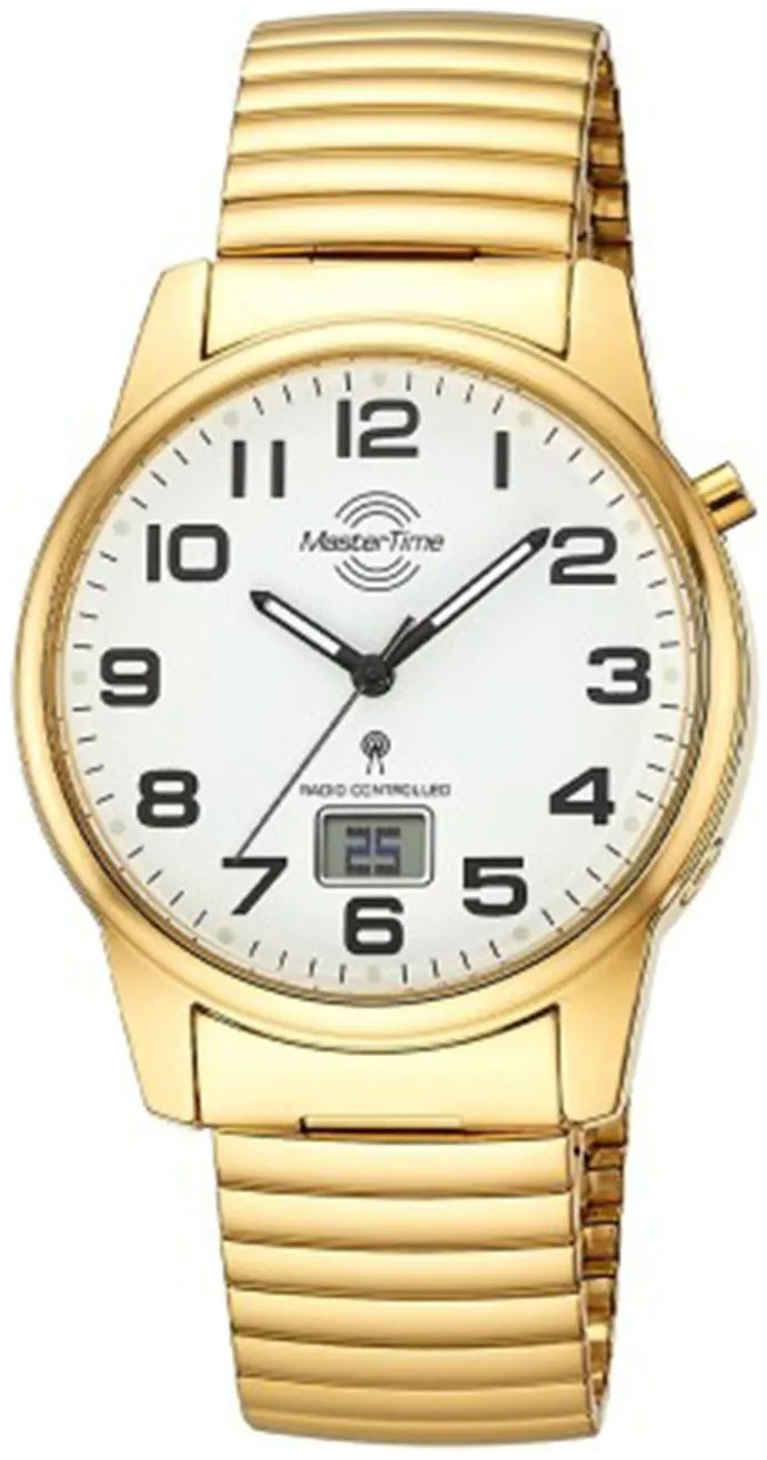 Master Time Herrklocka MTGA-10946-12Z Super Power Vit/Gulguldtonat