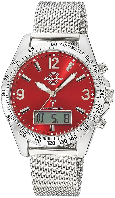 Master Time Herrklocka MTGA-10962-82M Sport Röd/Stål Ø42 mm