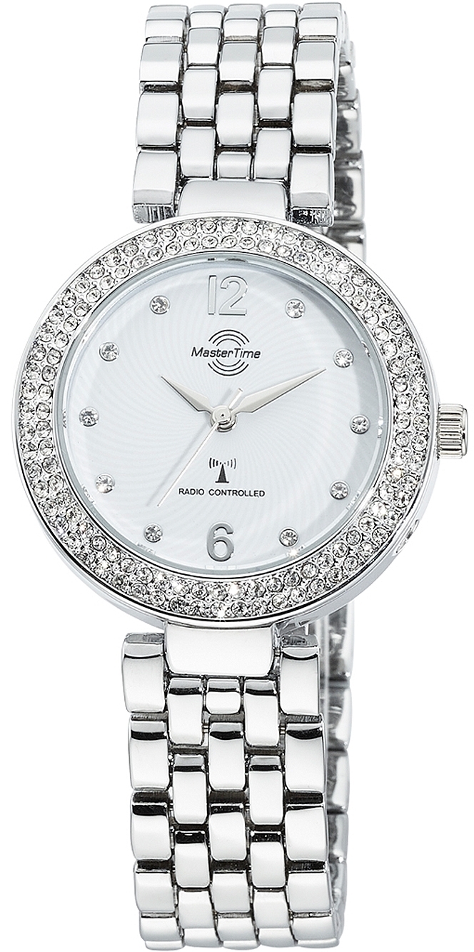 Master Time Damklocka MTLA-10344-14M Classic Vit/Stål Ø34 mm - Master Time