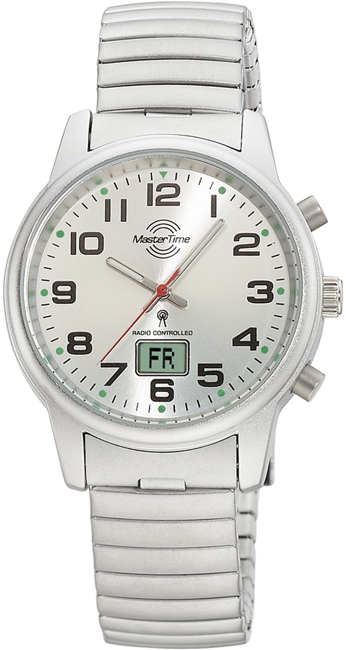 Master Time Damklocka MTLA-10820-42M Classic Silverfärgad/Stål Ø34 - Master Time