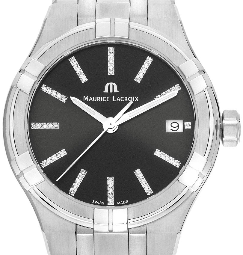 Maurice Lacroix Damklocka AI1106-SS002-350-1 Aikon Svart/Stål Ø35 mm - Maurice Lacroix