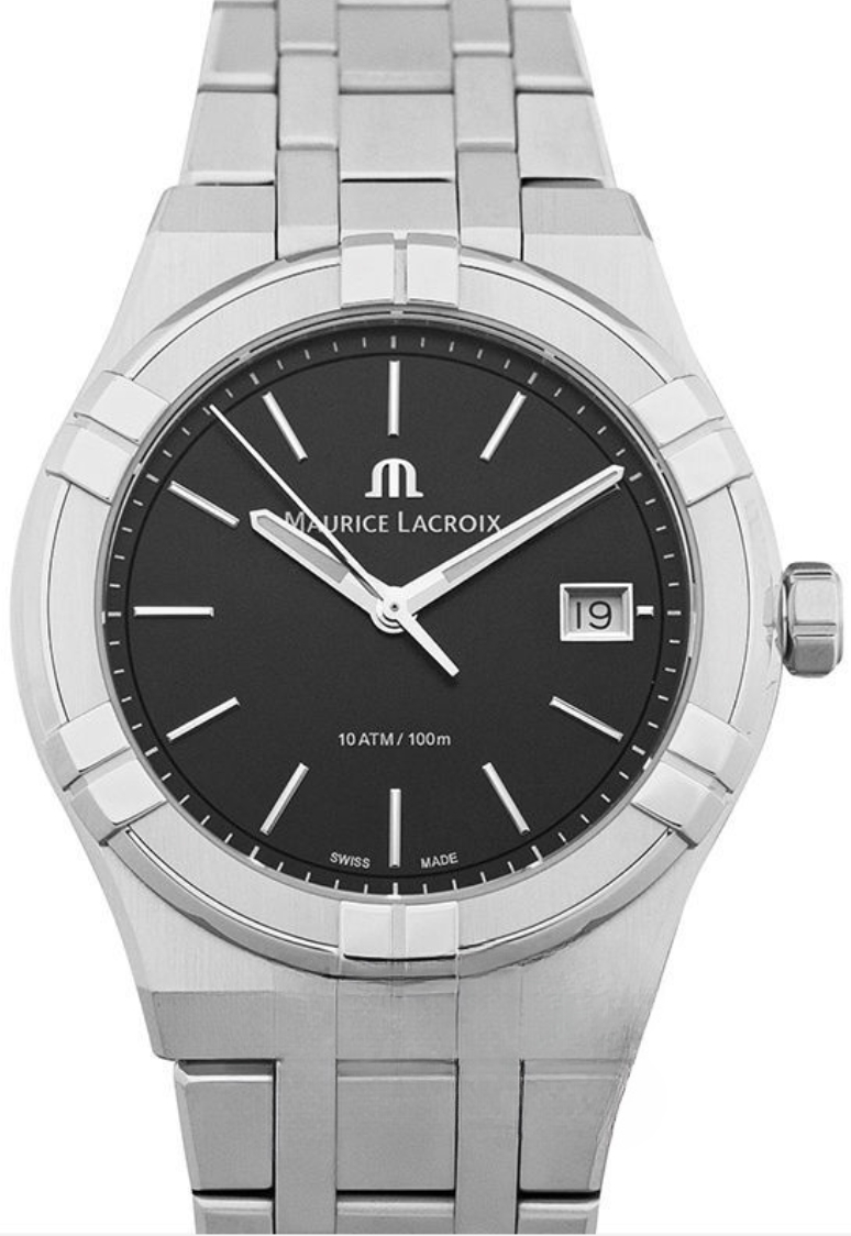 Maurice Lacroix Damklocka AI1108-SS002-330-1 Aikon Svart/Stål Ø40 mm - Maurice Lacroix