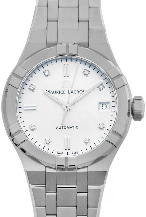 Maurice Lacroix Damklocka AI6006-SS002-170-1 Aikon Vit/Stål Ø35 mm - Maurice Lacroix