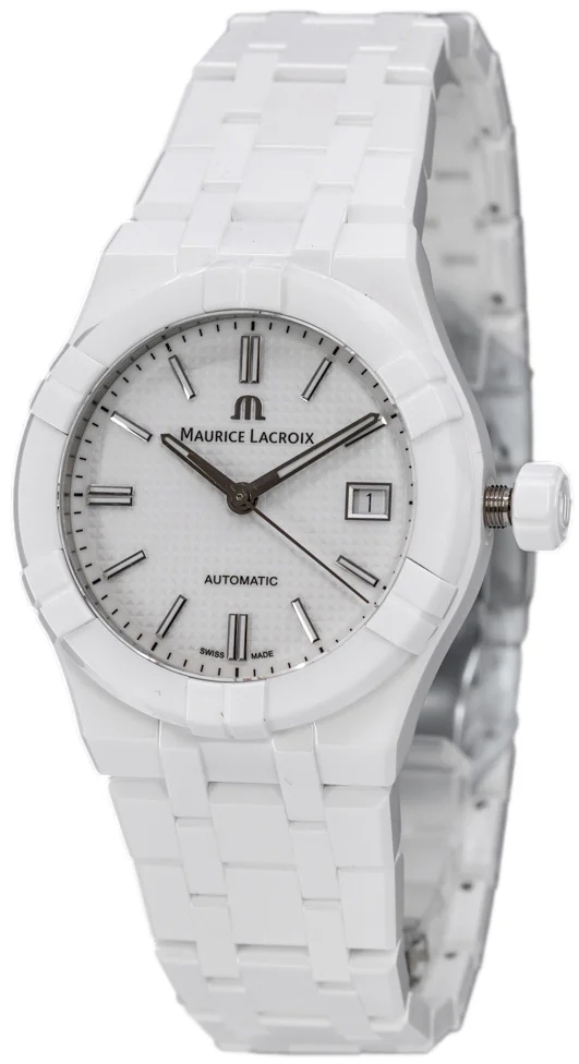 Maurice Lacroix Herrklocka AI6007-CRM72-130-7 Aikon Vit/Keramik Ø39 - Maurice Lacroix