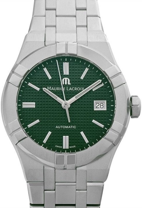 Maurice Lacroix Herrklocka AI6007-SS002-630-1 Aikon Grön/Stål Ø39 - Maurice Lacroix