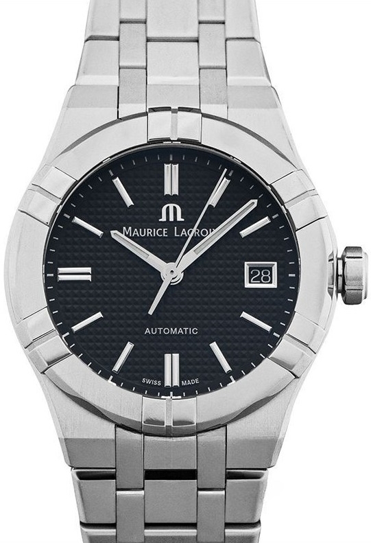 Maurice Lacroix Herrklocka AI6007-SS00F-330-A Aikon Svart/Stål Ø39 - Maurice Lacroix